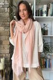 Classic Portobello Scarf Ballet Blush /20